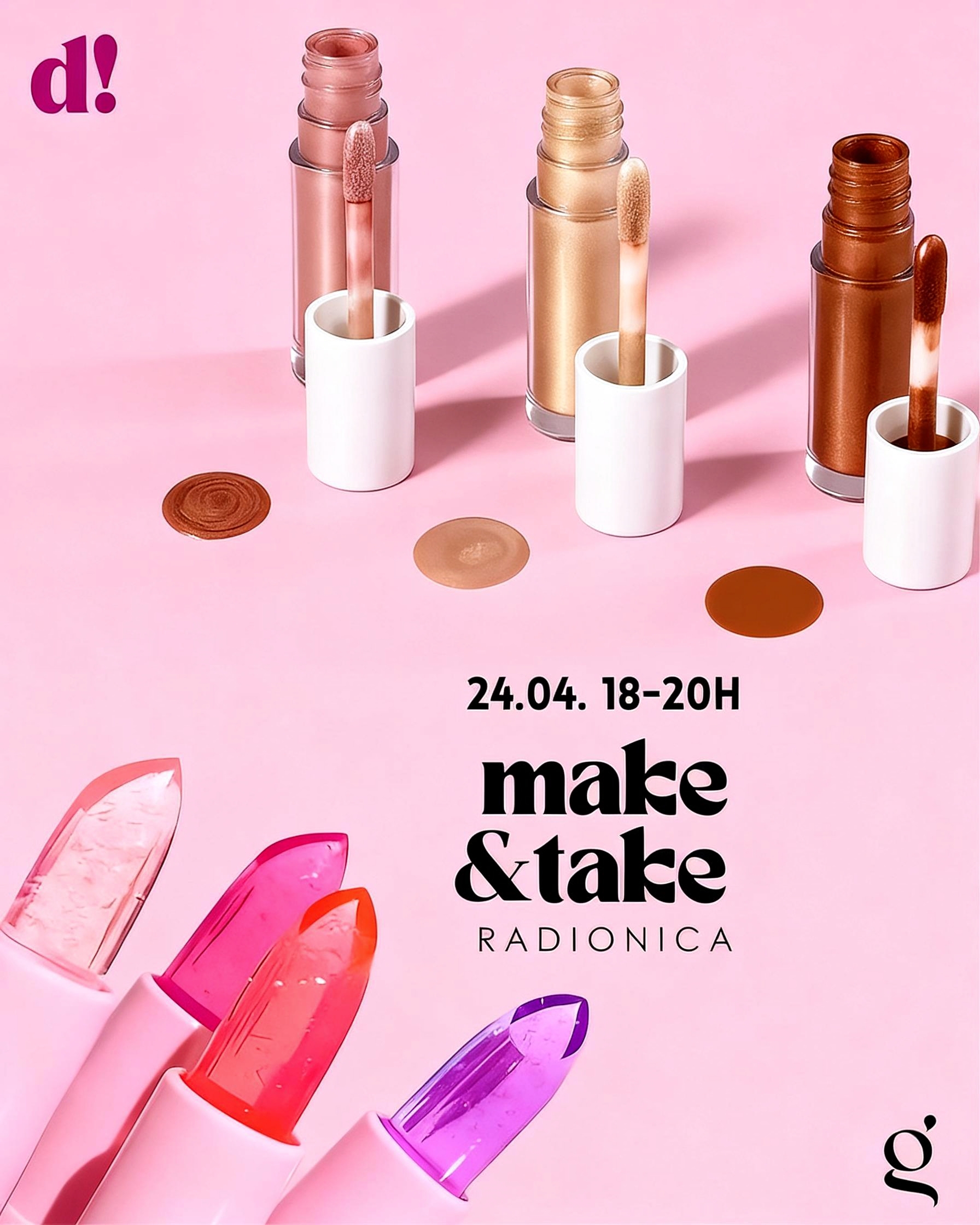 Teen.mak&take.24.4 Teen make&take radionica 24.04.2026